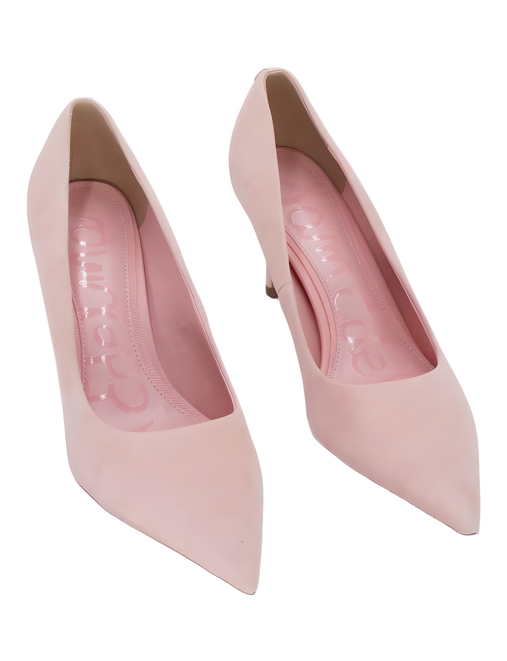 Sam Edelman Vienna Pink Suede Pointed Toe 3.5" Stiletto Heel Pumps Size 7M